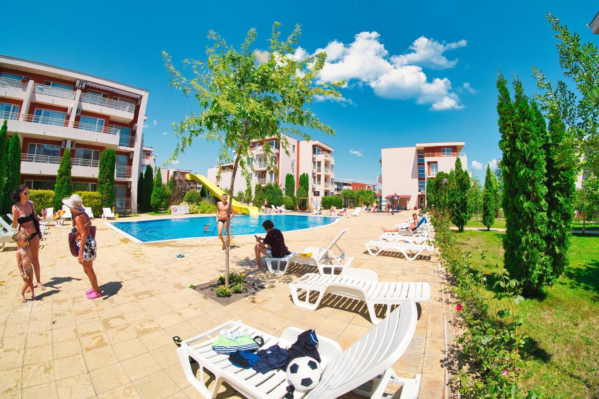 Nessebar Fort Club Apartments Sunny Beach Exterior foto